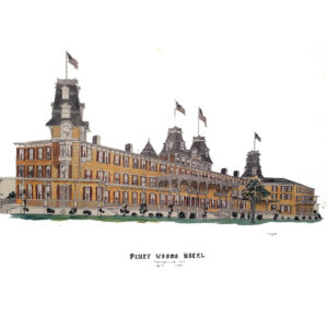 Piney Woods Hotel Poster- Color