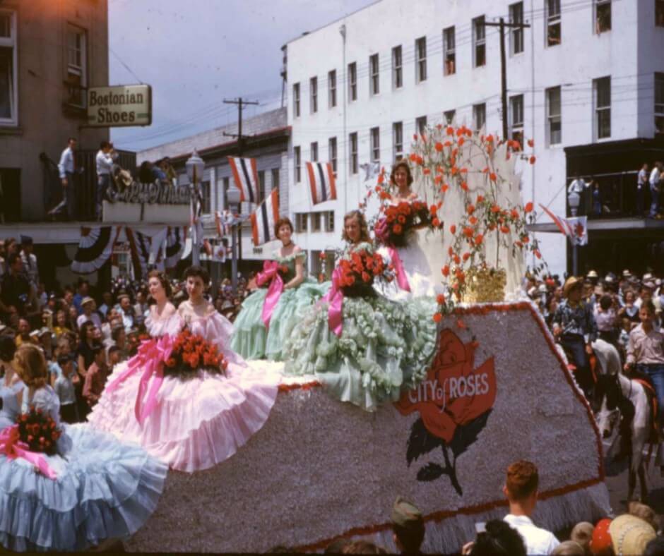 1953 City of Roses Float, Rose Parade