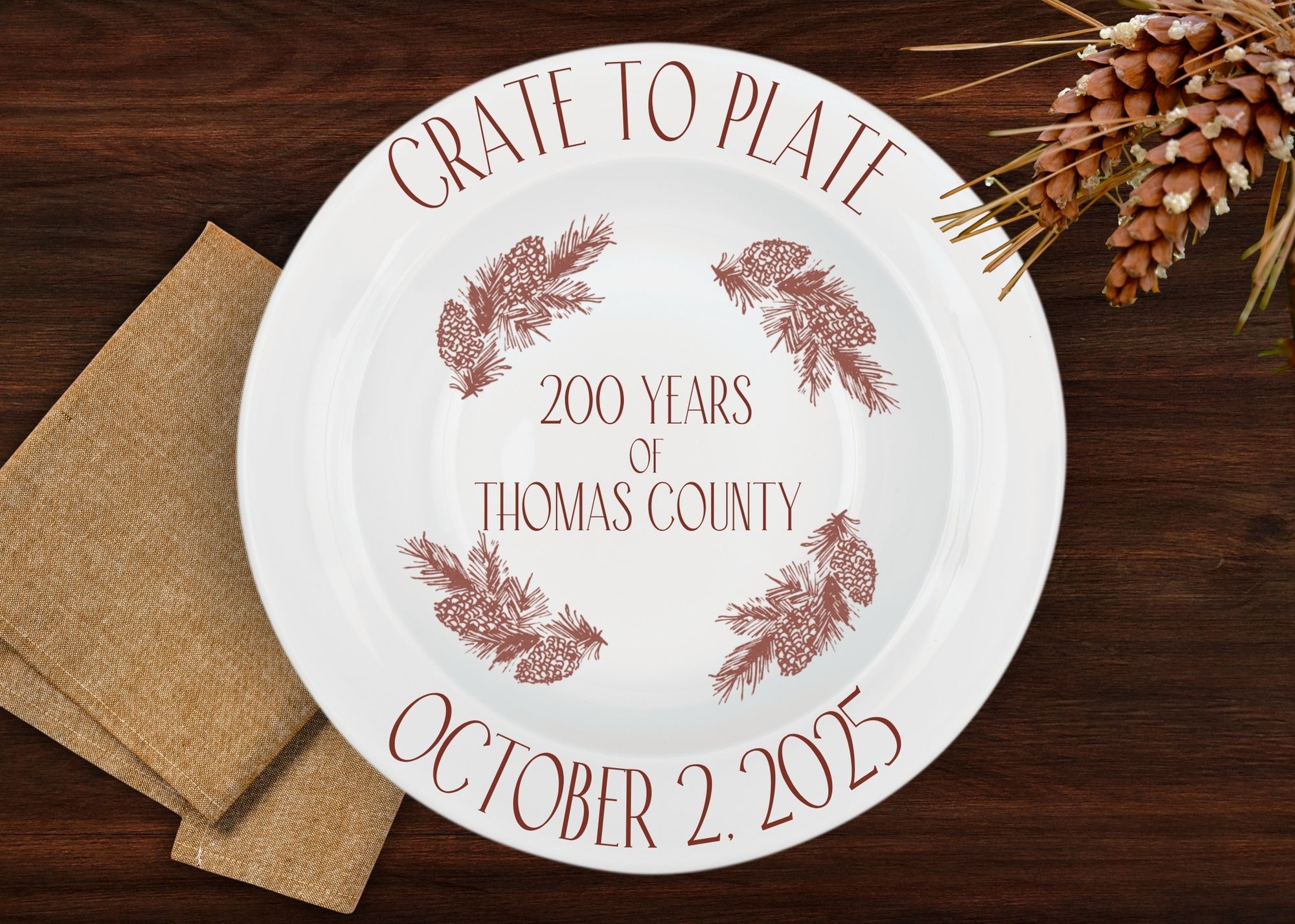 Crate to Plate 2025 Save the Date