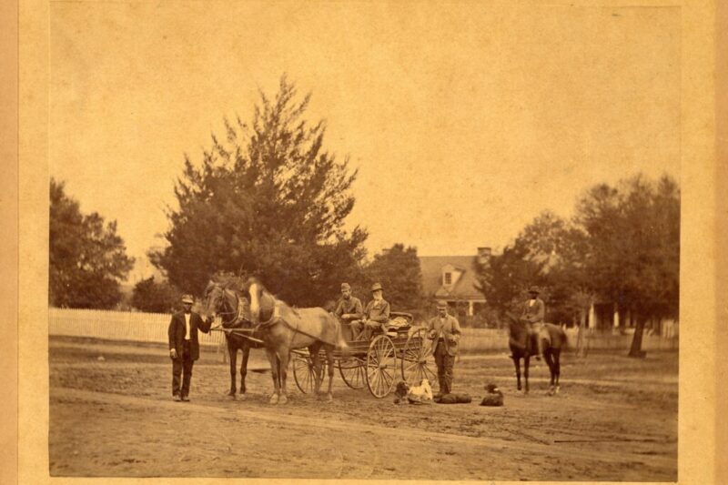 Crawford Street & Jackson Street - Looking Northeast - 1895 - James L. Seward House - 1978.010.1164